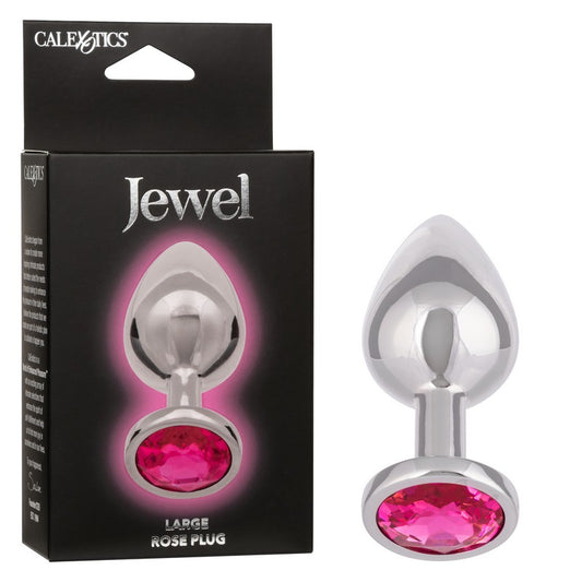 SE0438-10-3 Jewel Rose Plug Large