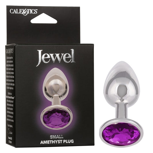 SE0438-20-3 Jewel Amethyst Plug Small