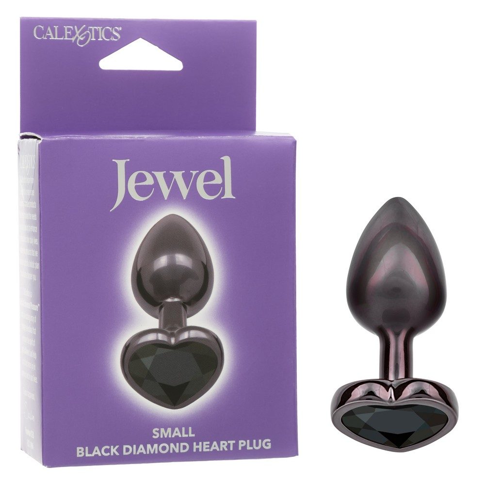 Jewel Diamond Heart Plug