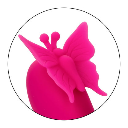 SE0783-40-3 Rechargeable Butterfly Kiss Flutter Pink