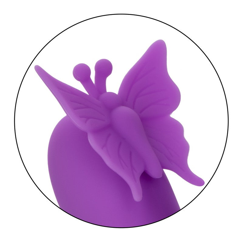 SE0783-45-3 Rechargeable Butterfly Kiss Flutter Purple