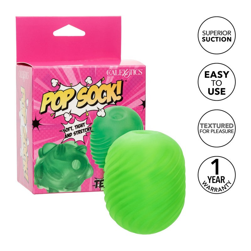 SE0936-15-3 Pop Sock! Textured Green