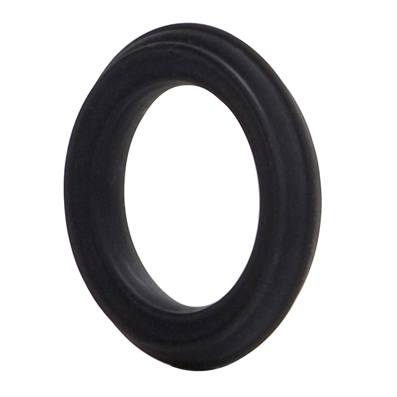 SE1368-15-2 Caesar Silicone Ring Black