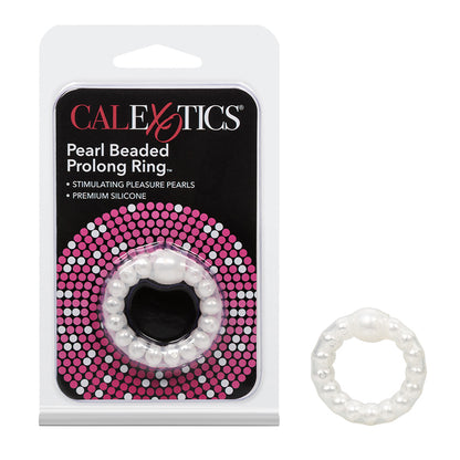 SE1425-22-2 Pearl Beaded Prolong Ring Pearl