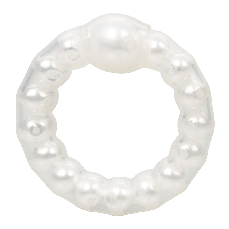 SE1425-22-2 Pearl Beaded Prolong Ring Pearl