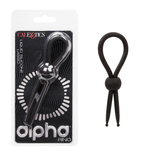 SE1492-26-2 Alpha Silicone Lasso Black