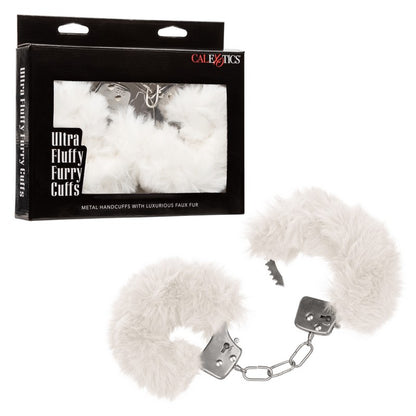 SE2651-50-3 Ultra Fluffy Furry Handcuffs White