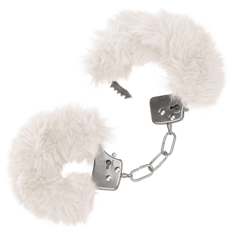 SE2651-50-3 Ultra Fluffy Furry Handcuffs White