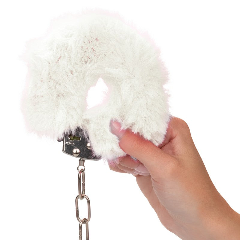 SE2651-50-3 Ultra Fluffy Furry Handcuffs White