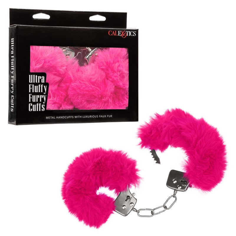 SE2651-55-3 Ultra Fluffy Furry Handcuffs Pink