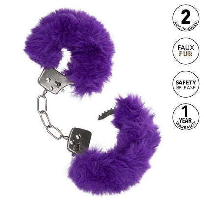 SE2651-60-3 Ultra Fluffy Furry Handcuffs Purple