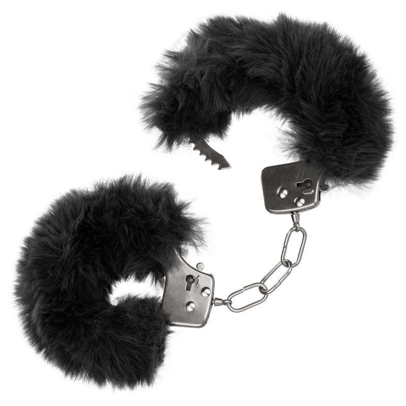 SE2651-65-3 Ultra Fluffy Furry Handcuffs Black