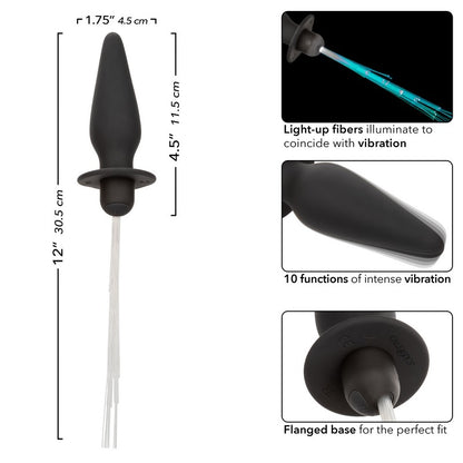 SE2655-05-3 Southern Lights Anal Probe Black