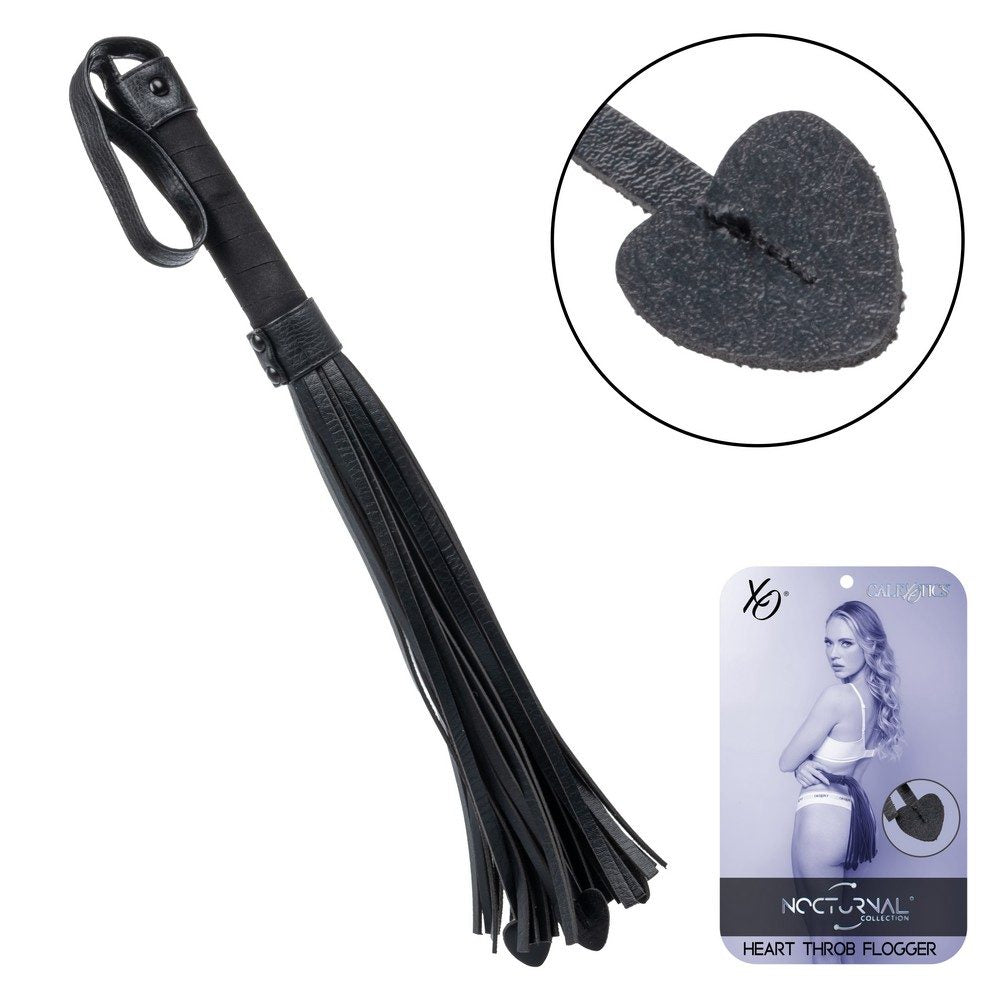 Nocturnal Collection Heart Throb Flogger