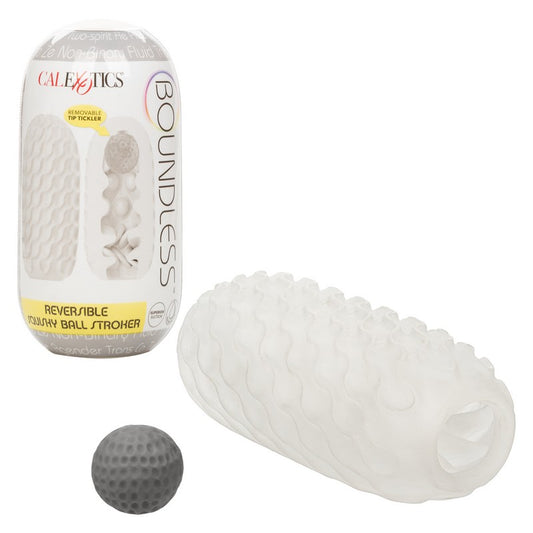 SE2699-85-1 Boundless Squishy Ball Stroker Smoke