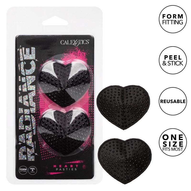 SE3000-05-2 Radiance Heart Gem Pasties