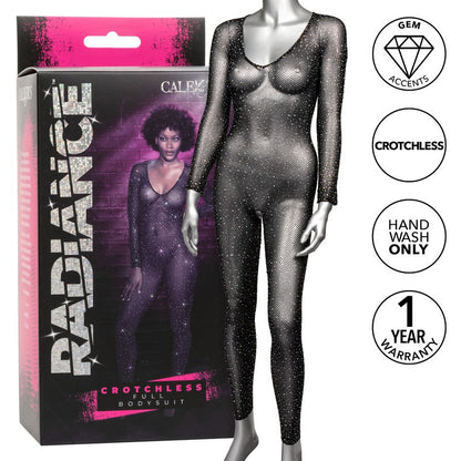 SE3002-35-3 Radiance Crotchless Full Bodysuit