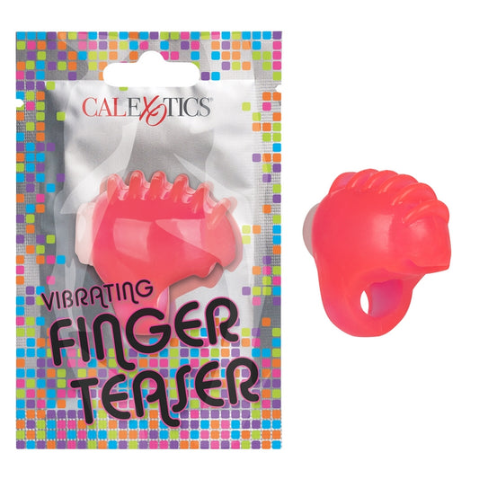 SE8000-70-1 Foil Pack Vibrating Finger Teaser Pink