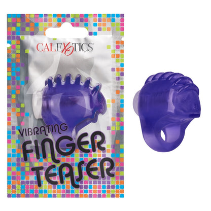 SE8000-75-1 Foil Pack Vibrating Finger Teaser Purple