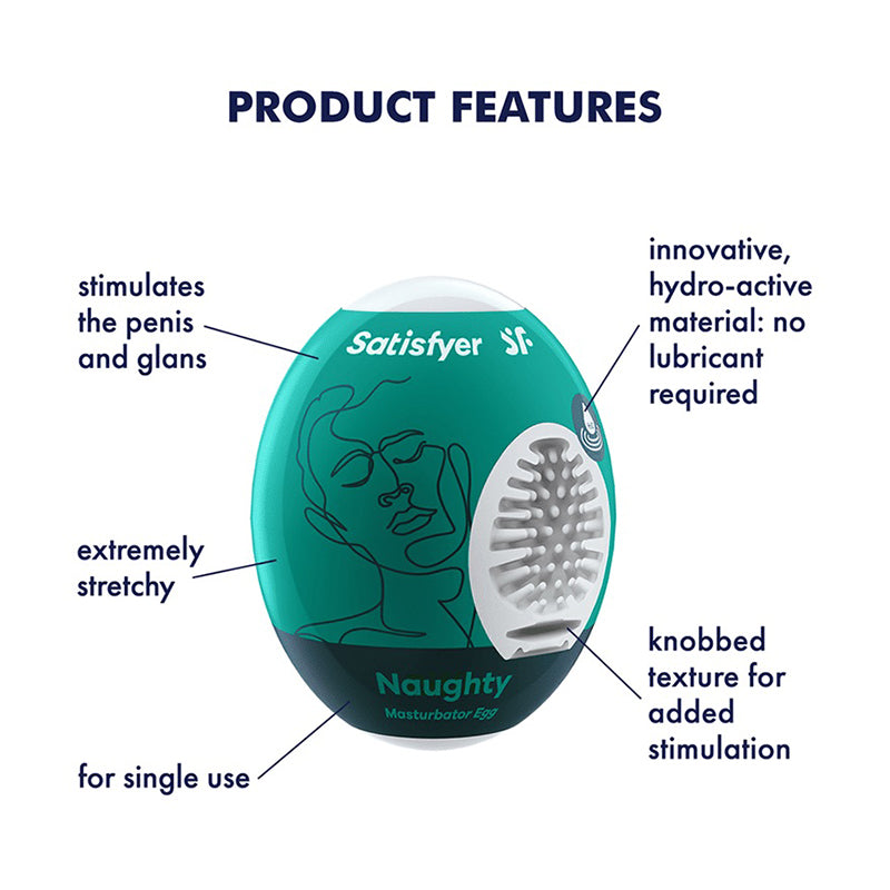 Masturbation Egg 3-pack Naughty