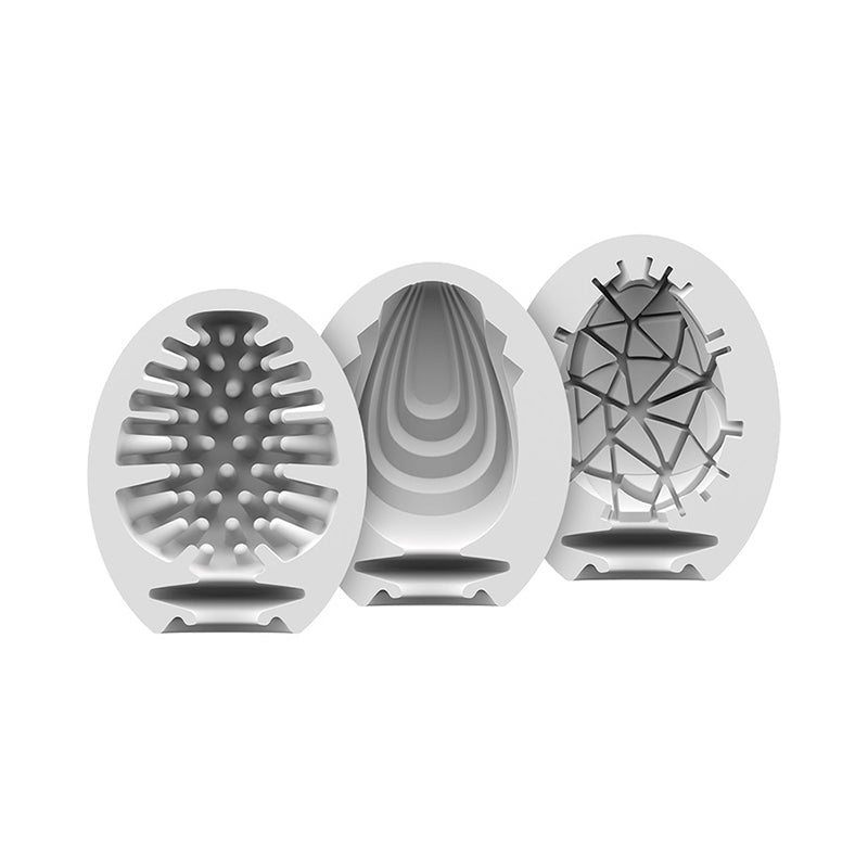Masturbation Egg 3-pack Naughty, Savage, Crunchy
