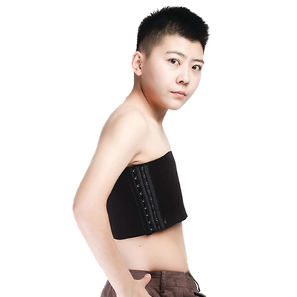 GF Strapless Chest Binder - Black Medium