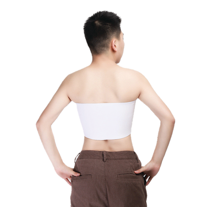GF Strapless Chest Binder - White 3XL