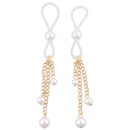 S&M Pearl Nipple Ties