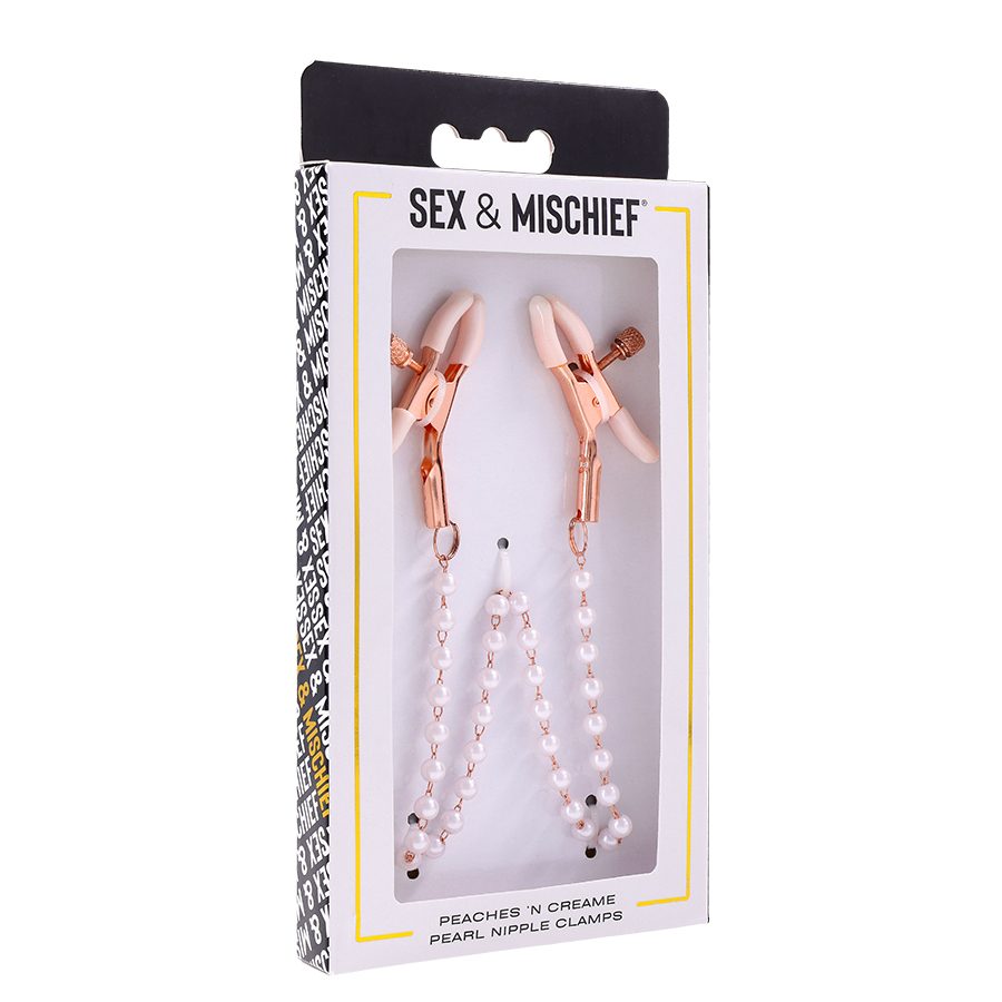 Peaches 'n CreaMe Pearl Nipple Clamps