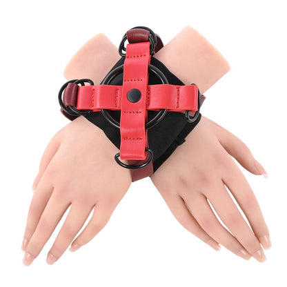 Ex's & Oh's Cross Cuffs