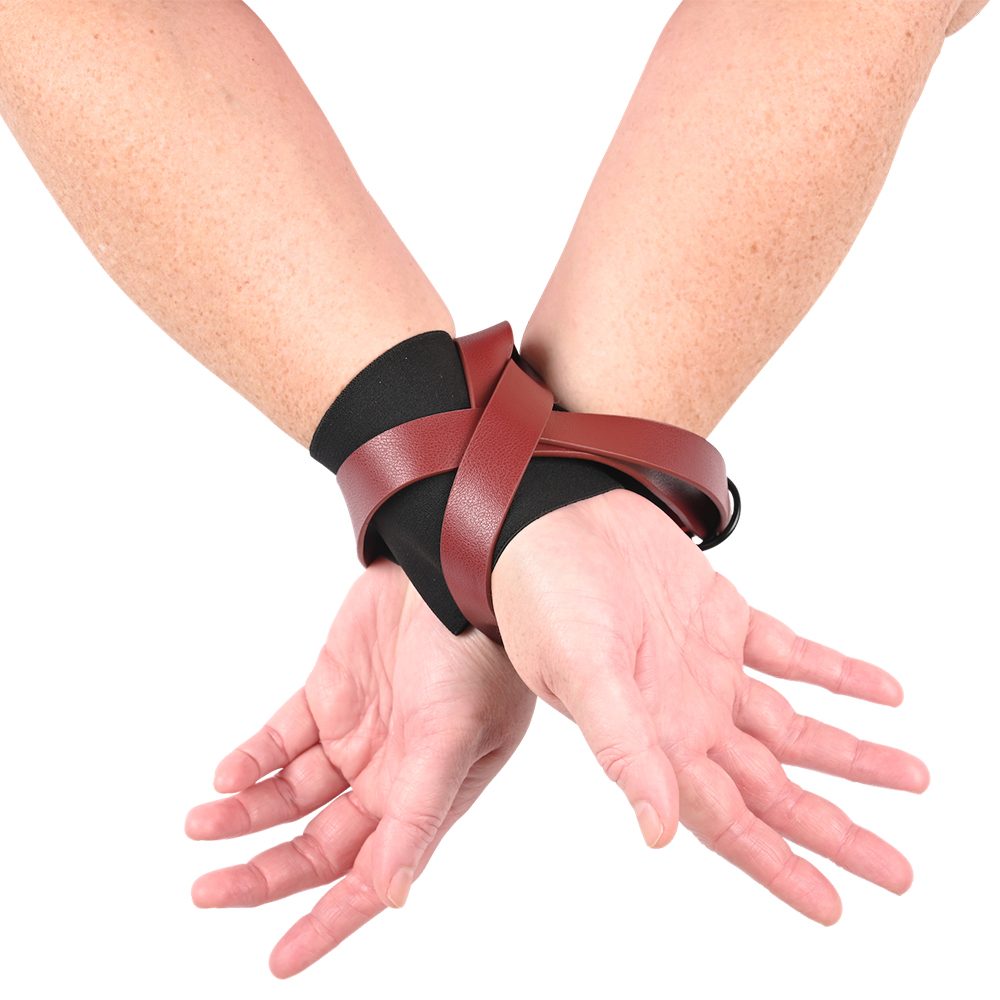 Ex's & Oh's Cross Cuffs