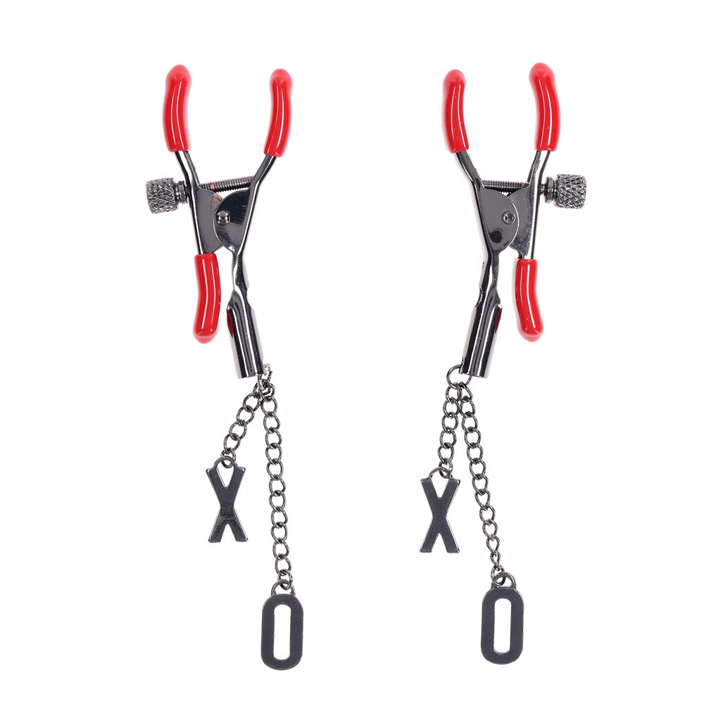 Ex's & Oh's Nipple Clamps