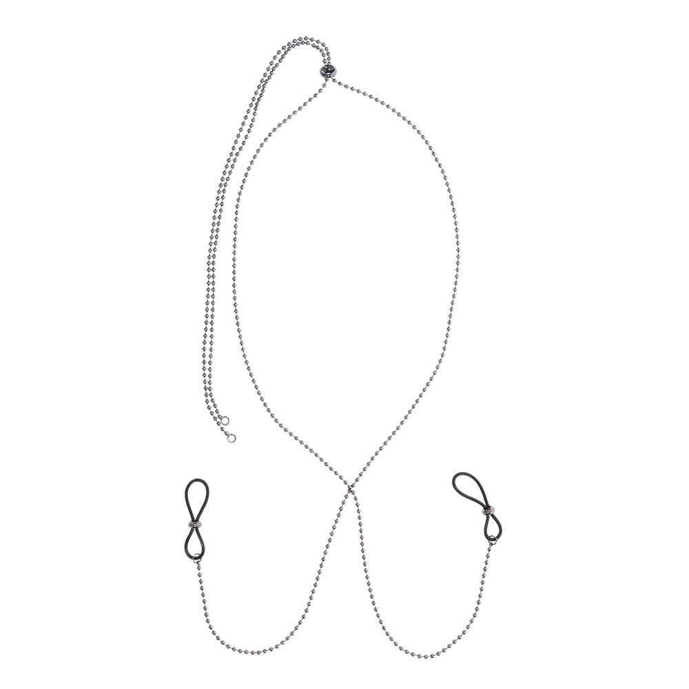 Ex's & Oh's Body Jewelry with Nipple Ties