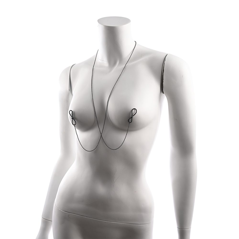 Ex's & Oh's Body Jewelry with Nipple Ties