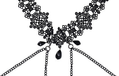 Collar with Nipple Ties