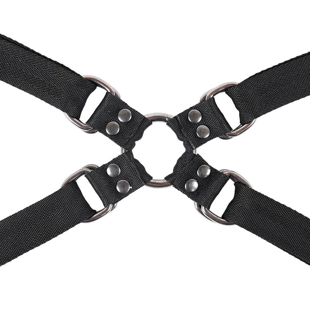 Velvet Noir Hog Tie & Cuff Set