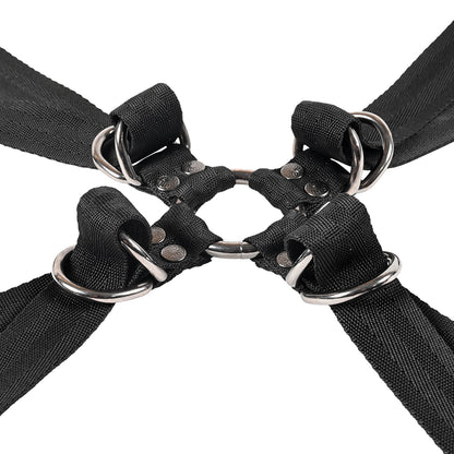 Velvet Noir Hog Tie & Cuff Set