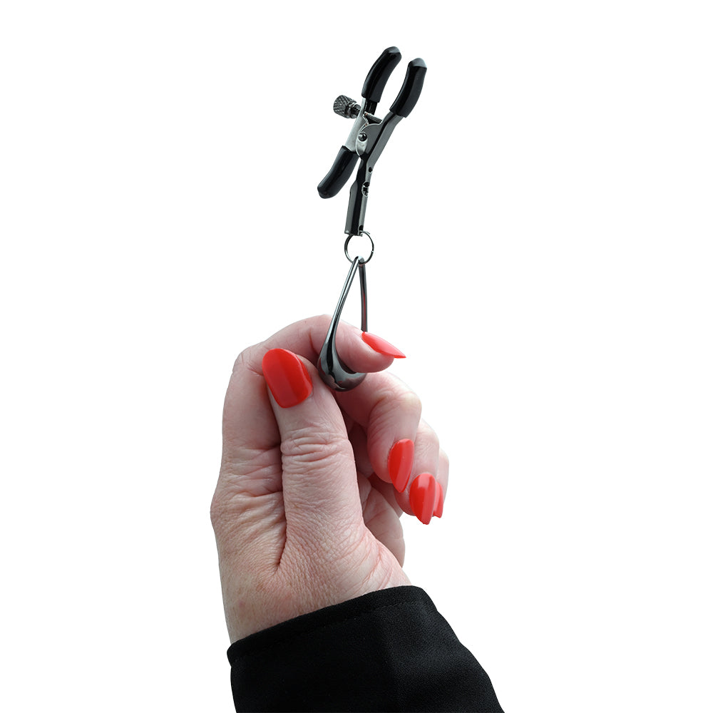 Velvet Noir Tuggable Nipple Clamps