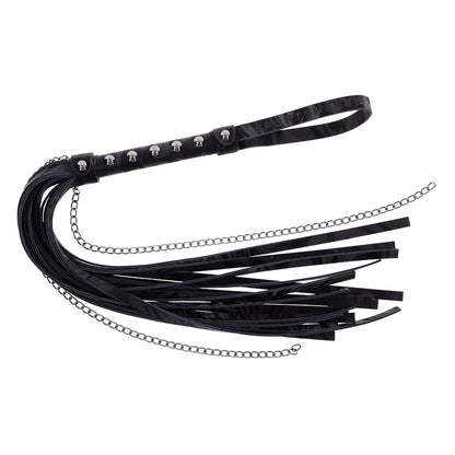 Velvet Noir Chain Flogger