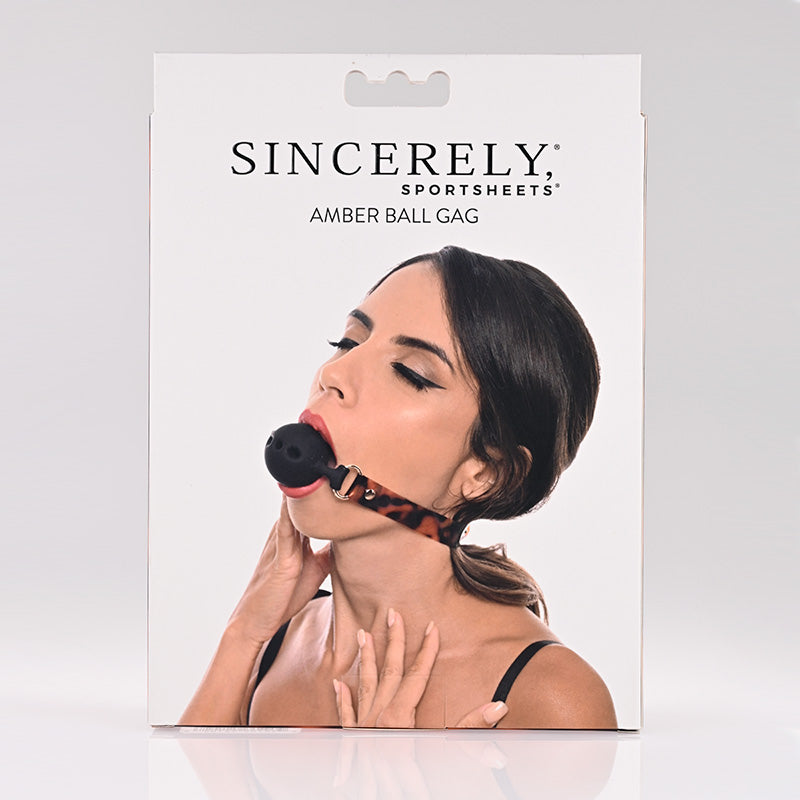 Sincerely Amber Ball Gag