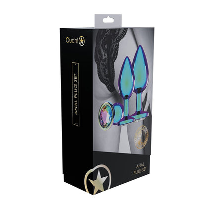 Venice Collection Metal Anal Plug Set