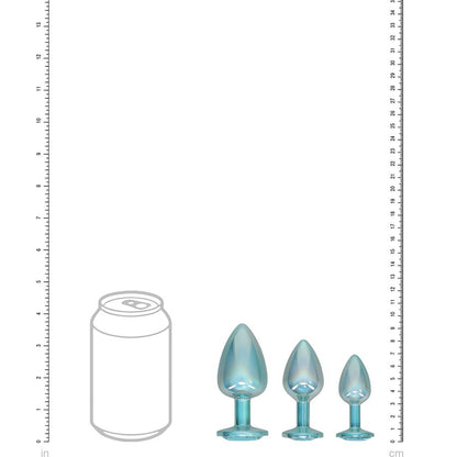 Paris Collection Metal Anal Plug Set