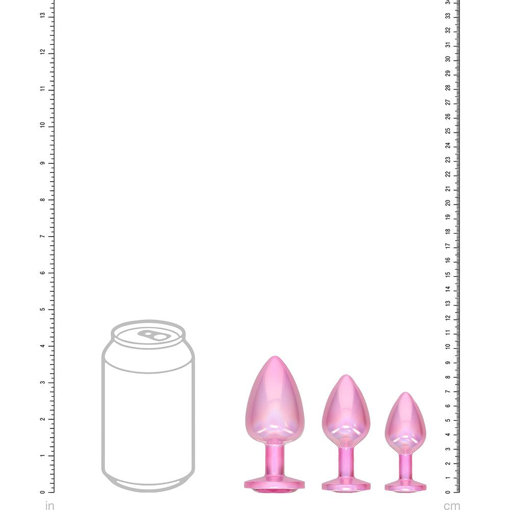 Paris Collection Metal Anal Plug Set