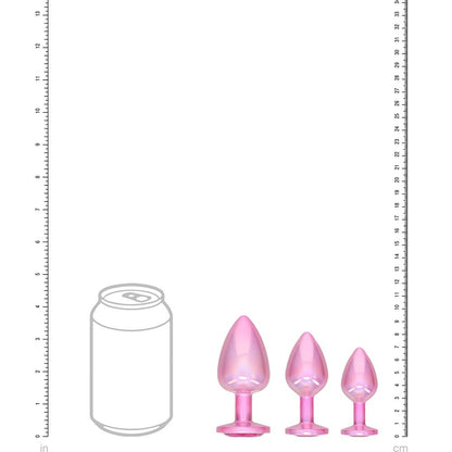 Paris Collection Metal Anal Plug Set