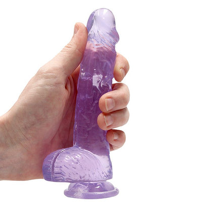 6" Realistic Dildo with Balls