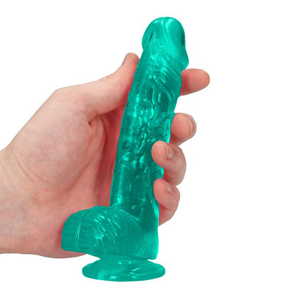 6" Realistic Dildo with Balls