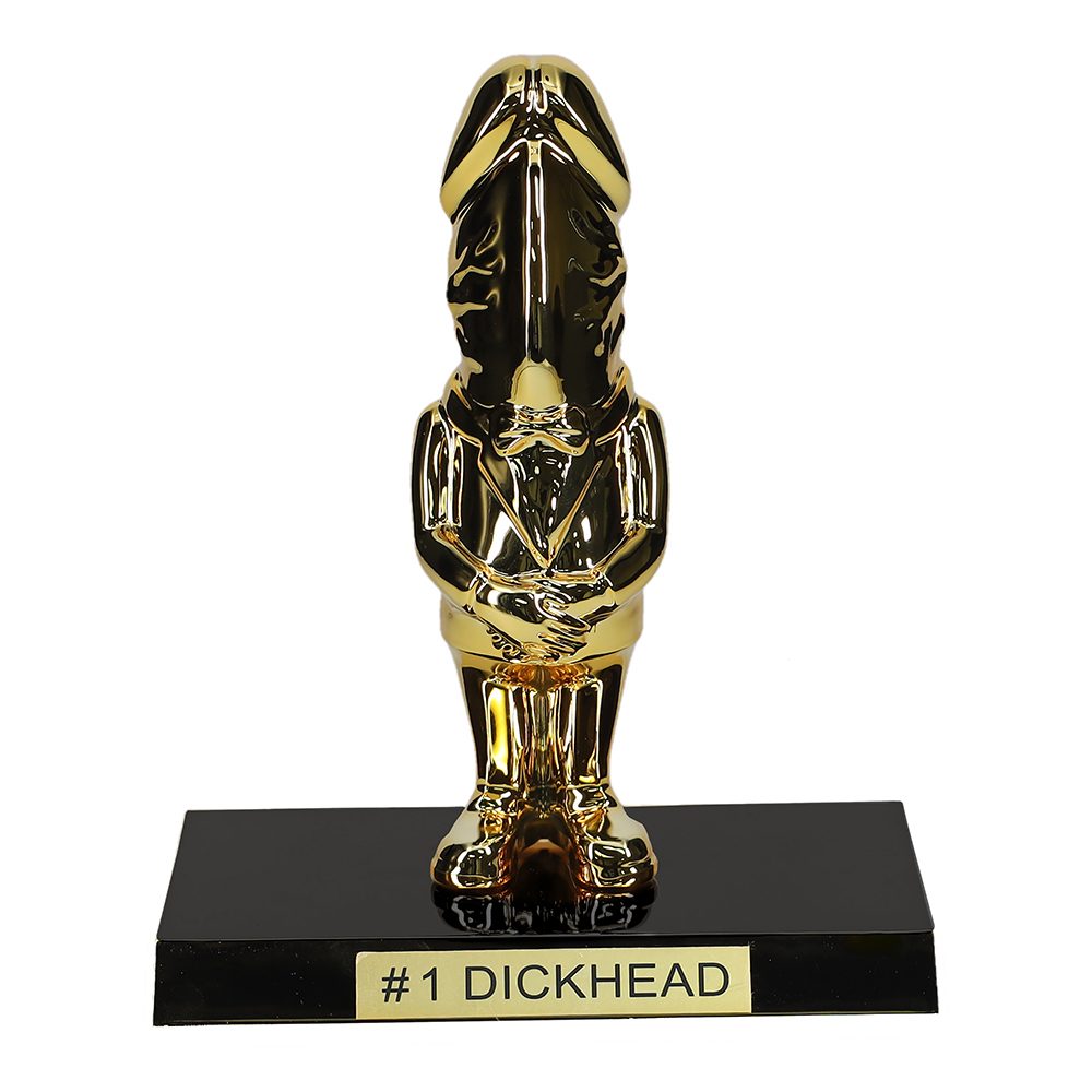 The Dickheads Trophy Gold
