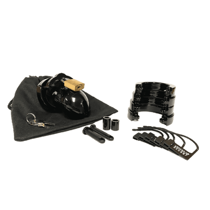 Mr. Stubb Cock Cage Kit - Black
