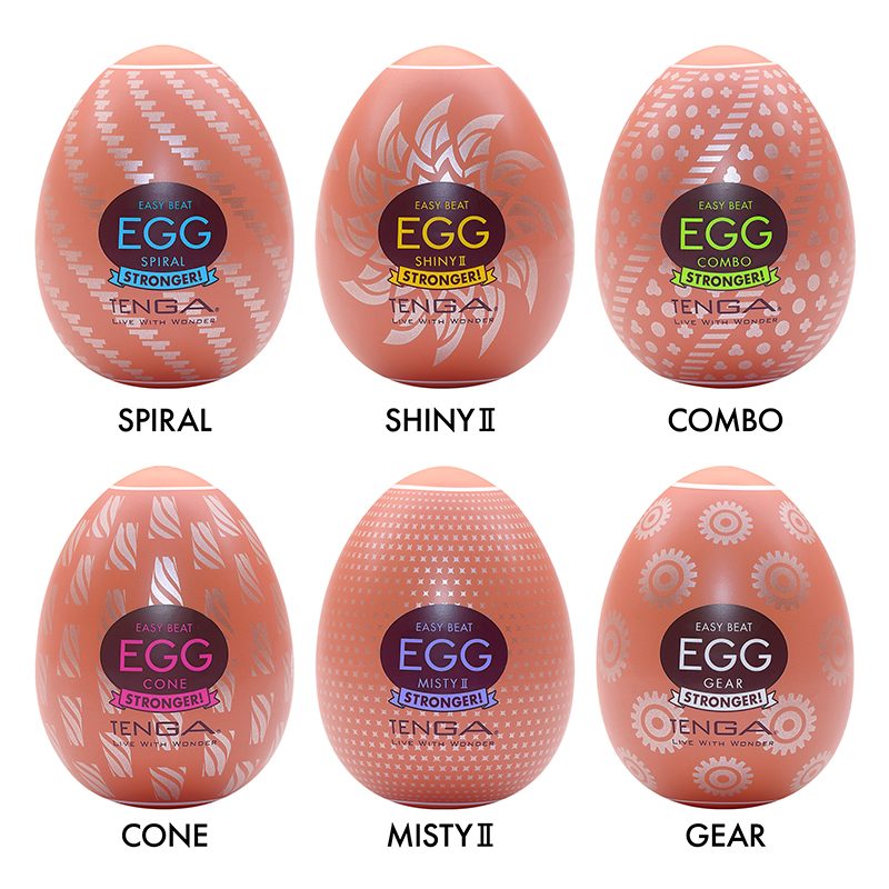 Tenga Hard Boil Egg Variety 6-pack