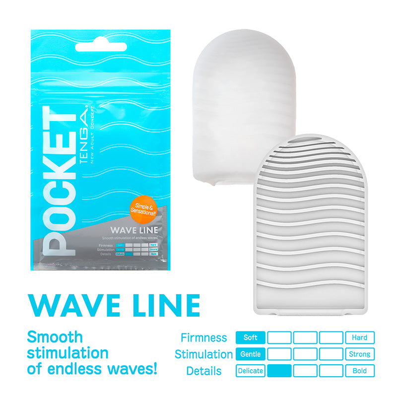 Tenga Pocket Wave Line